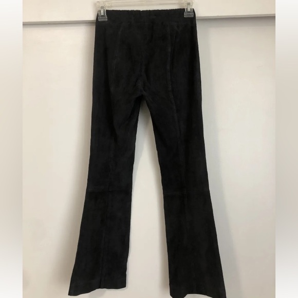 THE ROW LAMBSKIN SUEDE BOOTCUT PANT SIZE XS - Picture 13 of 13